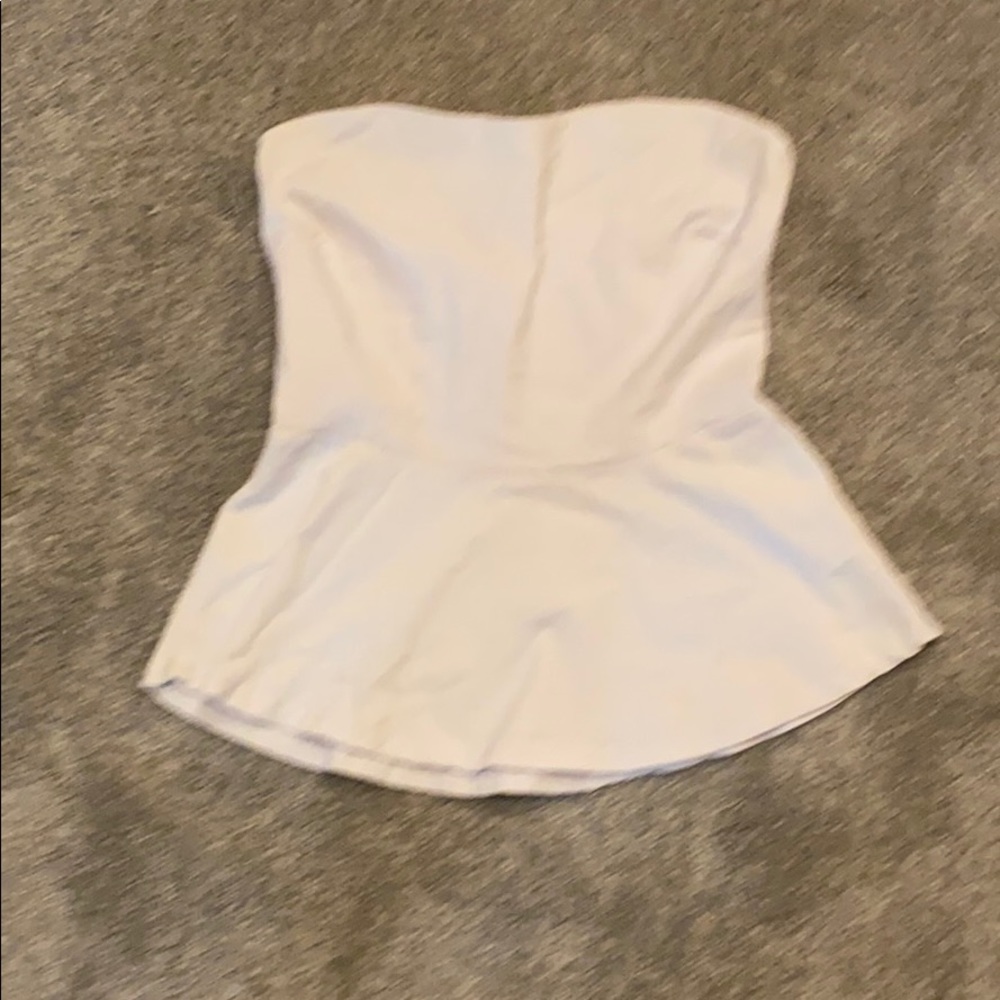 White tube top